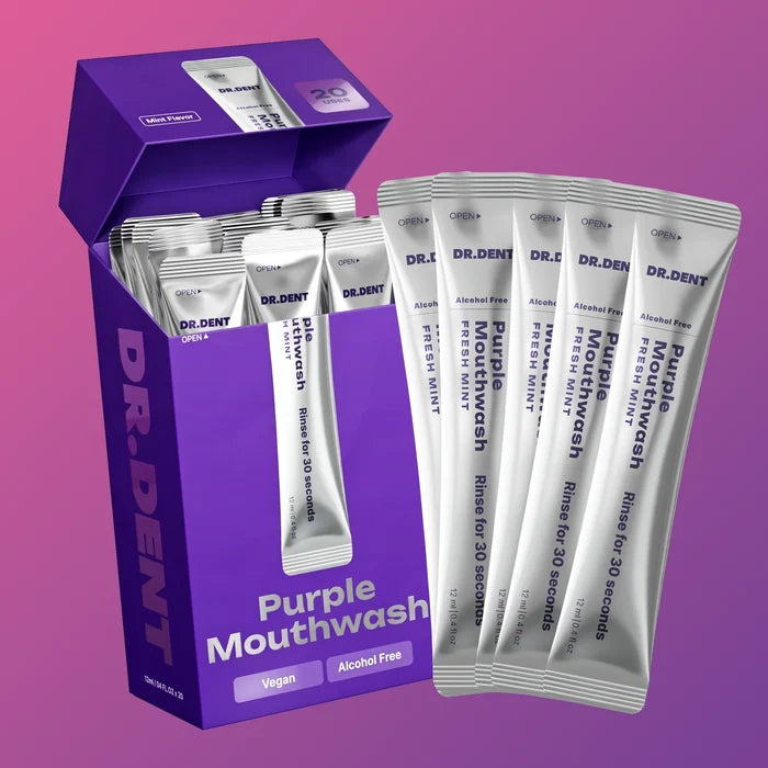 GlowDent VIOLET+ Purple Mundspülung