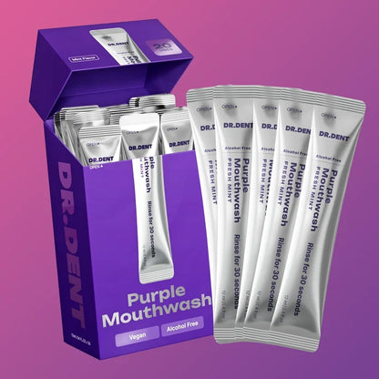 GlowDent VIOLET+ Purple Mundspülung