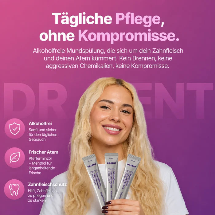 GlowDent VIOLET+ Purple Mundspülung
