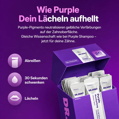 GlowDent VIOLET+ Purple Mundspülung