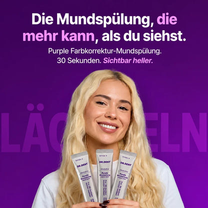 GlowDent VIOLET+ Purple Mundspülung