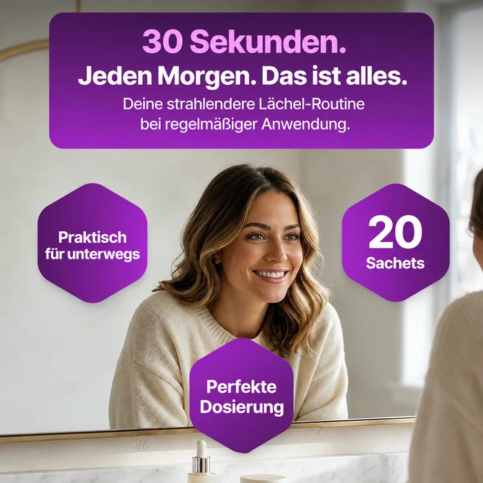 GlowDent VIOLET+ Purple Mundspülung
